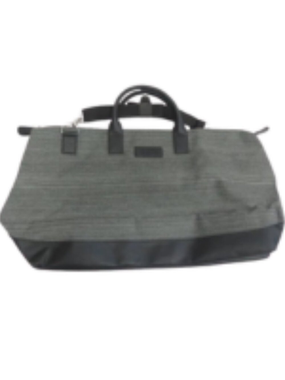 LAB SERIES SKINCARE FOR MEN CANVAS WEEKEND BAG - GREY AND BLACK